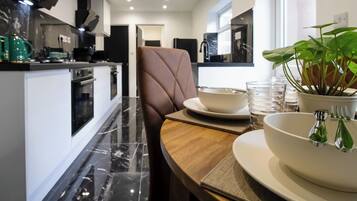 Microwave, oven, stovetop