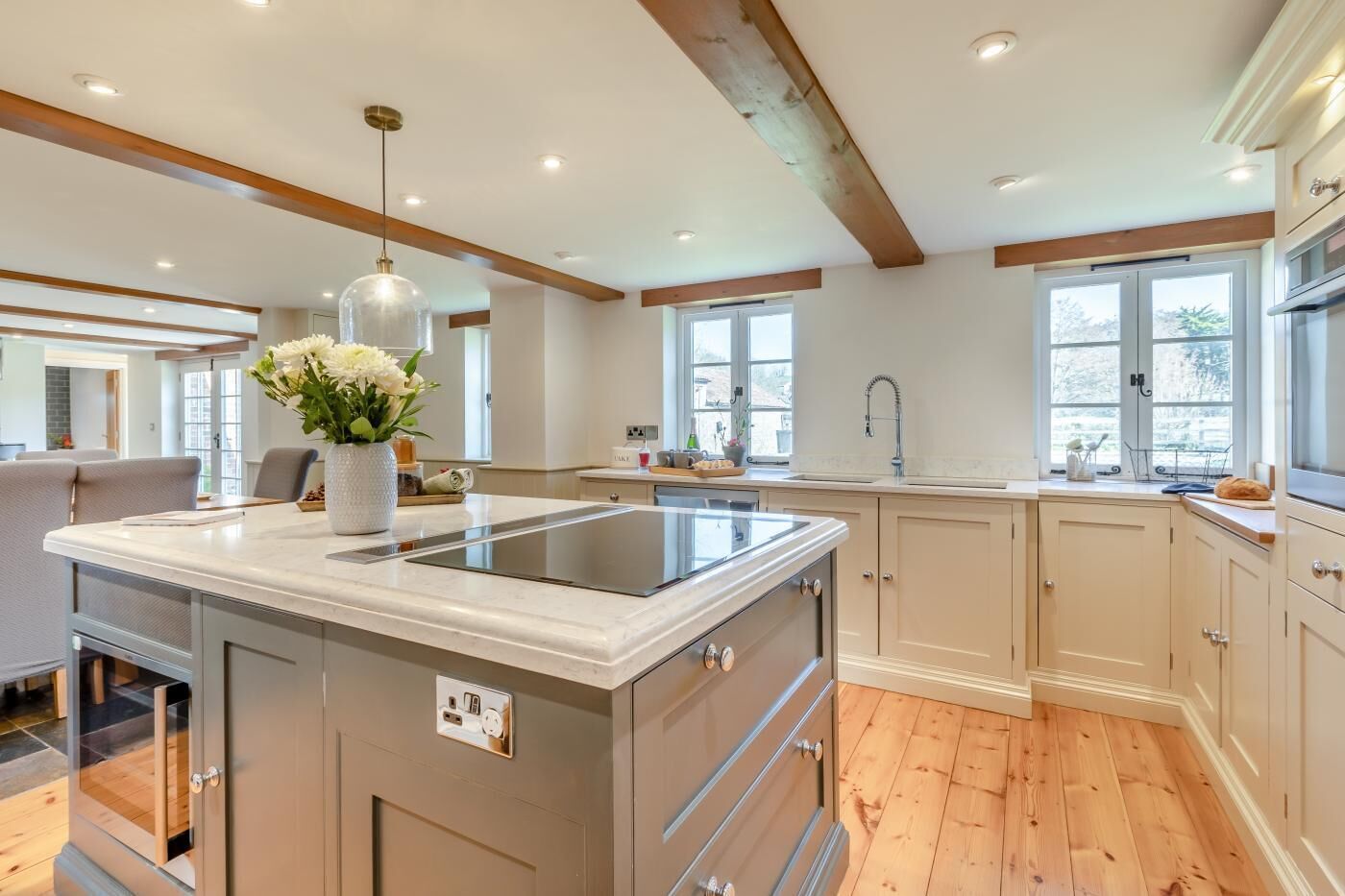 Microwave, oven, dishwasher, highchair