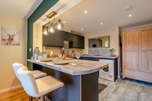 Horno y utensilios de cocina 