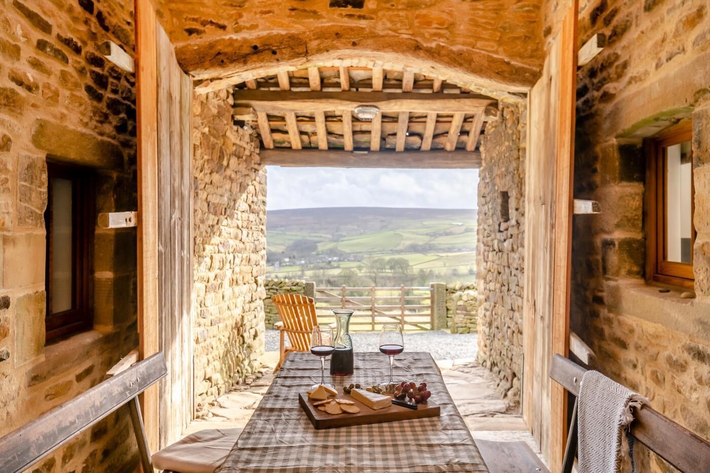 Opções para refeição ao ar livre