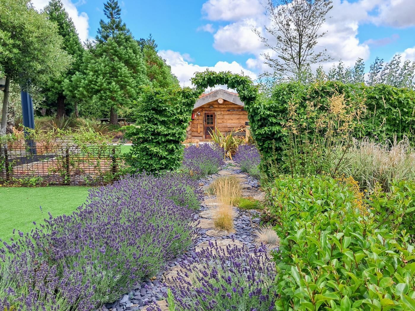 المنطقة المحيطة بالمنشأة