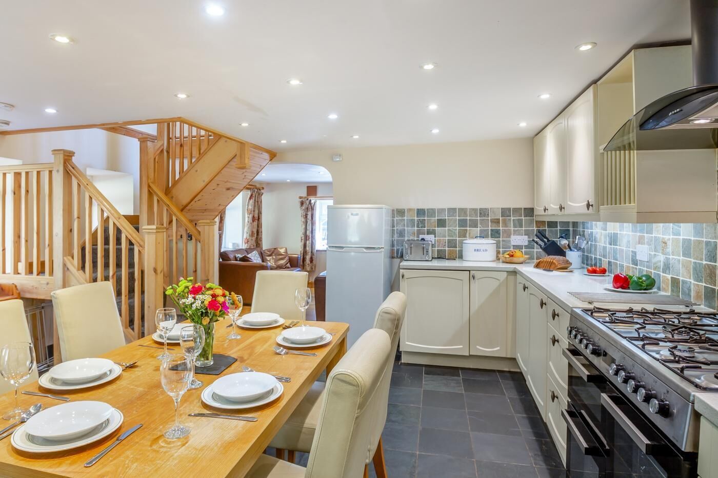 Microwave, oven, dishwasher, highchair