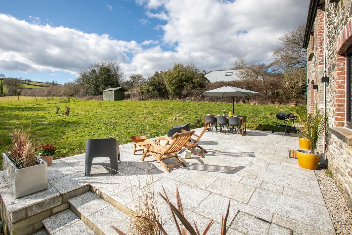 Opções para refeição ao ar livre