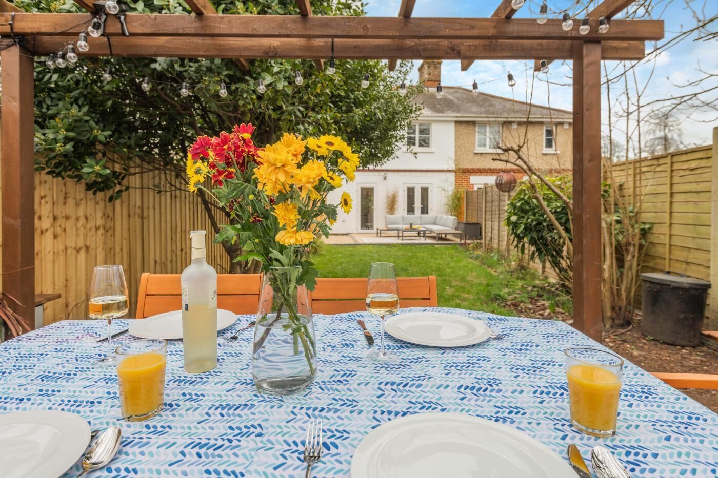 Udendørs spisemuligheder