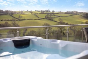 Outdoor spa tub - 4 Bed in Berriew (oc-t31114) (Berriew)