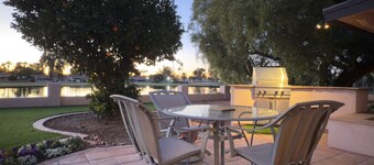 Desert Oasis backing Golden Hills Golf Course.