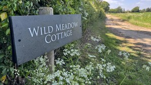 A sign for Wild Meadow Cottage. - 5 Bed in Postwick (oc-w30947) (Postwick)