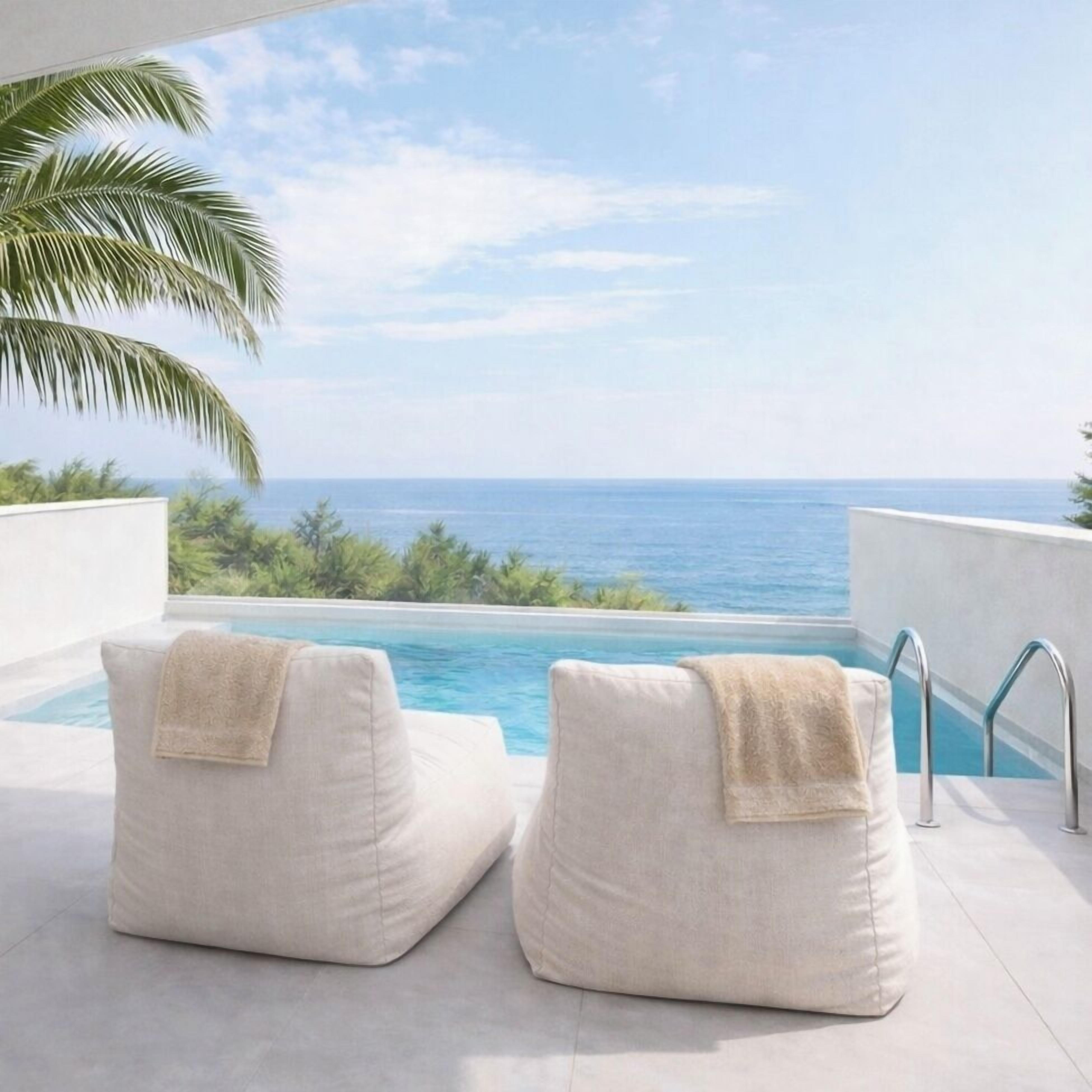 Premium bedding, down duvets, Select Comfort beds, minibar