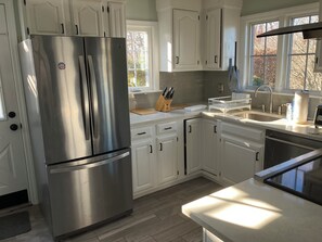 Fridge, microwave, oven, stovetop - NEW LISTING! Newly-updated, comfy 3BR house minutes from Humarock Beach (Marshfield)