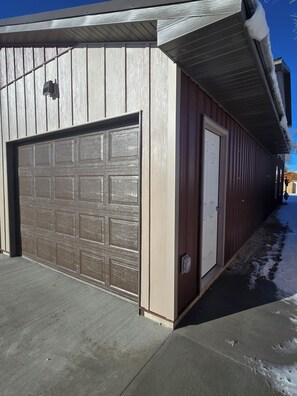 Exterior detail - New construction within walking distance of downtown. (Saratoga)