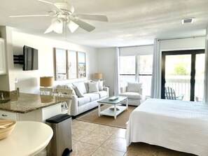 Iron/ironing board, WiFi, bed sheets - Poolside Paradise, Steps from Private Beach, Studio condo, Sleeps 4! (Destin)
