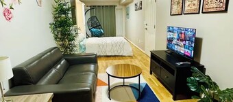 Private Studio: Separate Entry, Washroom & Living Room