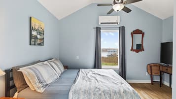 舒適小屋, 1 張加大雙人床, 非吸煙房, 空調 | 布置獨特、免費無線上網、床單