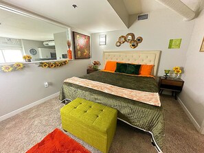 2 habitaciones, tabla de planchar con plancha, wifi y ropa de cama 