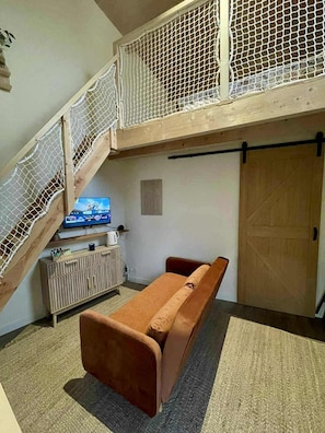 Smart TV, libros y biblioteca musical