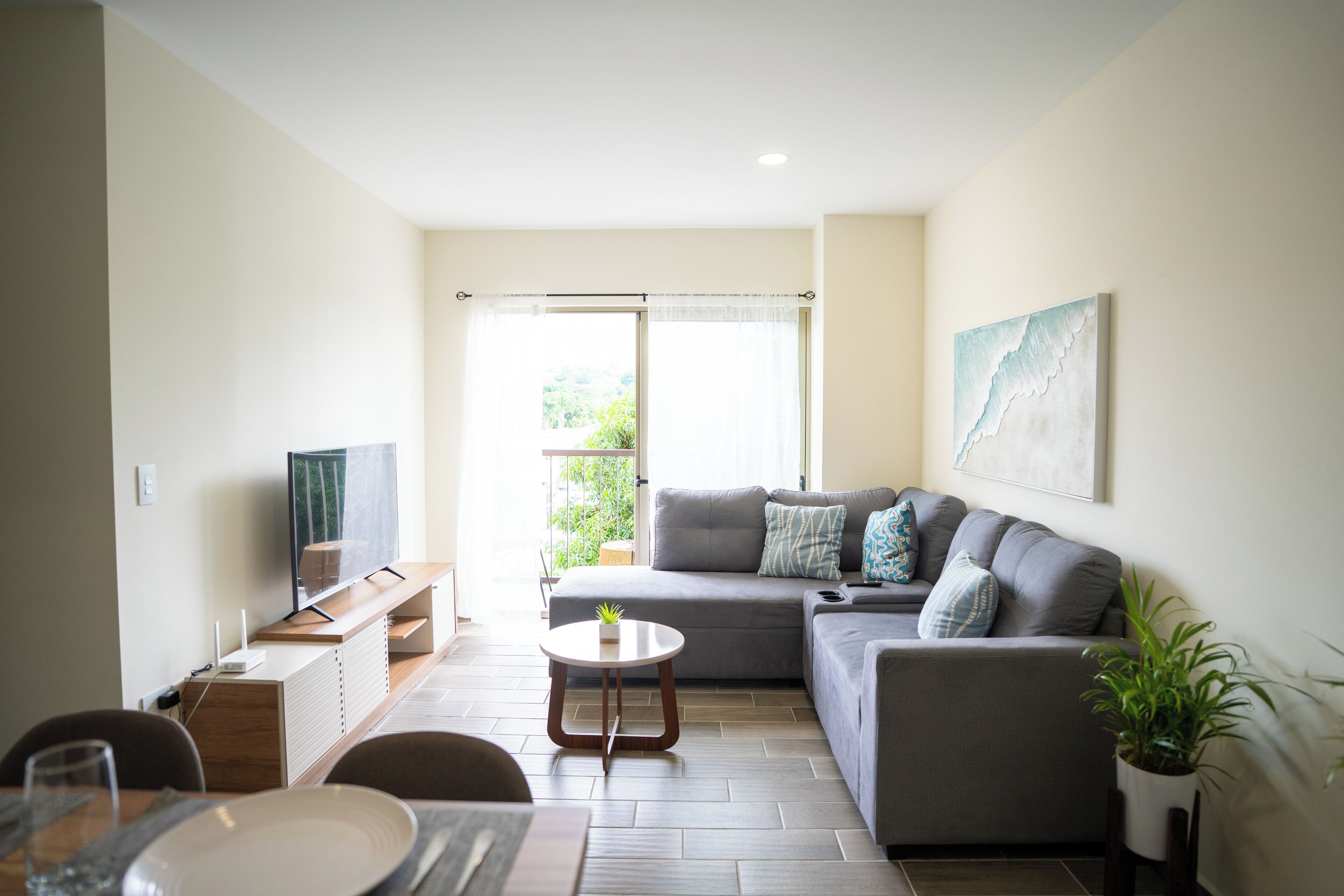 Área de sala de estar