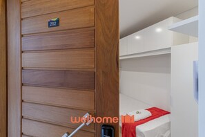 1 bedroom, WiFi, bed sheets - Apto na Bela Vista 700m da Beneficência Portuguesa (São Paulo)