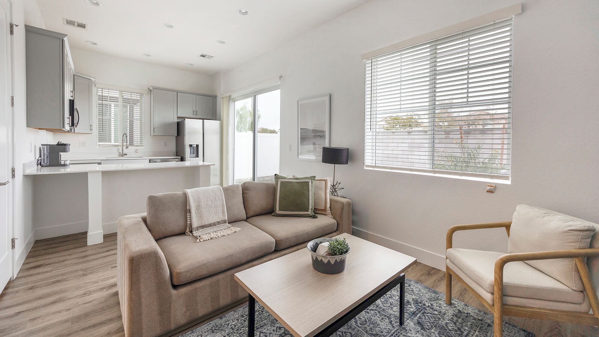 Apartment (1 Bedroom) | Living area | 50-inch TV with digital channels