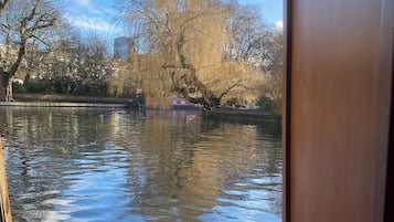 Blick von der Unterkunft