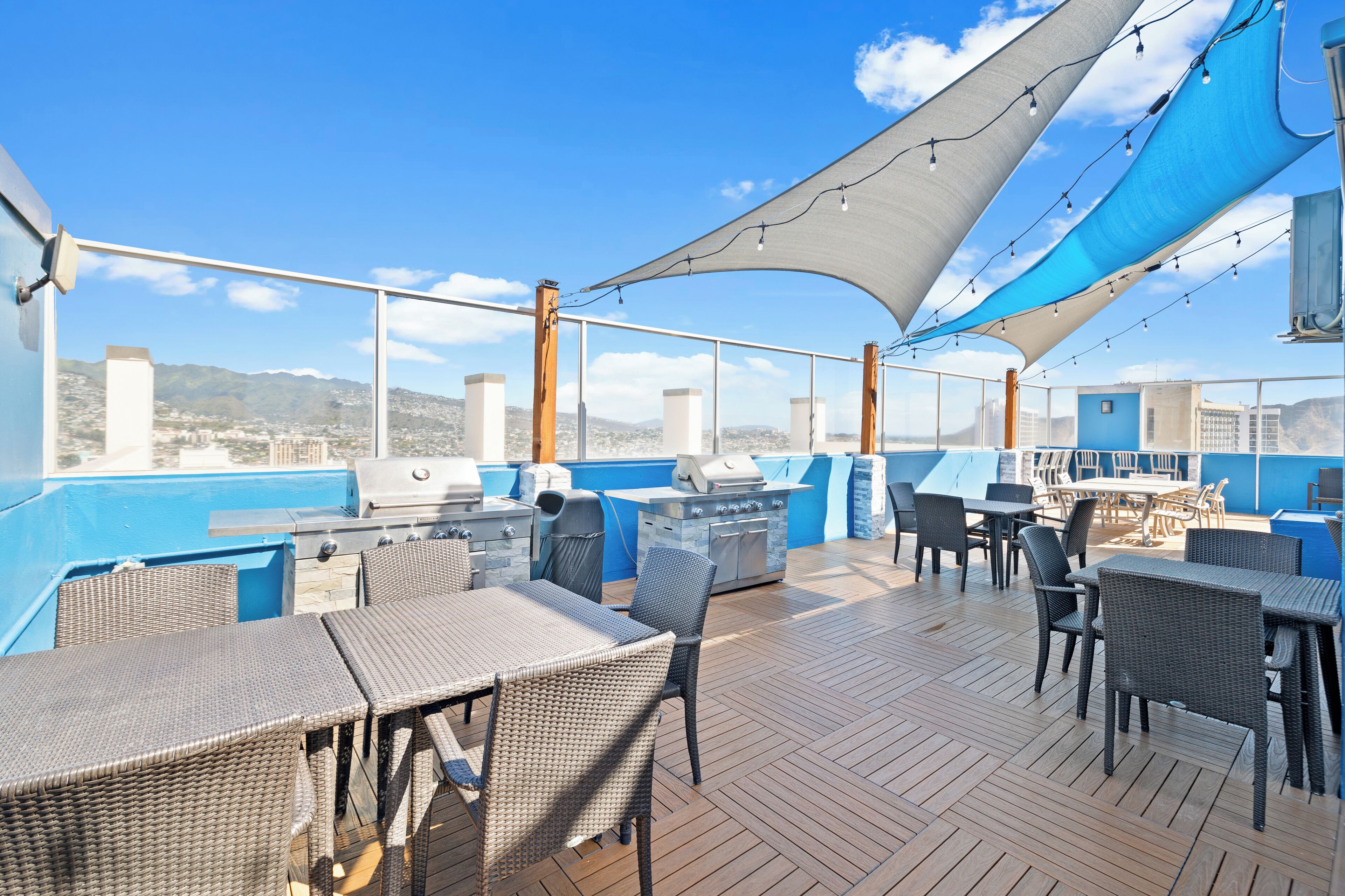 Área de parrillas y picnic