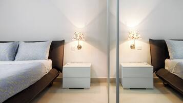 Íbúð - 3 svefnherbergi - eldhús - borgarsýn | Straujárn/strauborð, ókeypis þráðlaus nettenging