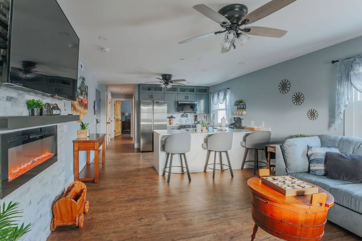 Appartement, privébadkamer (Country Oasis) | Lounge