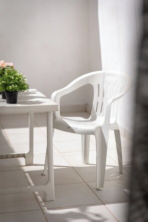 Apartment, 2 Bedrooms, Kitchen | Terrace/patio - Modern 2 BR Apartment with AC - Near Sea (Msida)