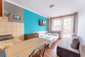 Iron/ironing board, WiFi, bed sheets - Kołobrzeg Brylantowa Sea Studio #6 (Kołobrzeg)