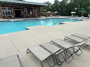 Pool - Cary RTP Lux-6/7 Beds, 2 King Beds, 3.5 Bath-Pool (Cary)