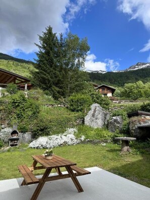 Outdoor dining - LE ROCHER - SAINTE FOY TARENTAISE (SAINTE FOY TARENTAISE)