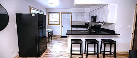 Microwave, oven, stovetop