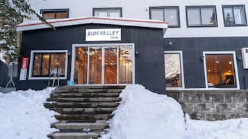 Fassade der Unterkunft