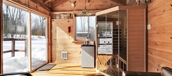 Serenity at Moon Lake•HotTub•Sauna & Rustic Cabin