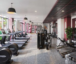 Fitnessbereich