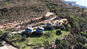 Aerial view - Pousada Fecho da Serra (Capitólio)