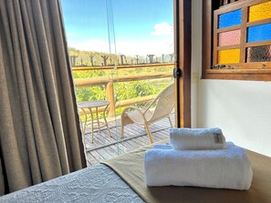 Alpehytte – superior, elveutsikt | Blendingsgardiner og wi-fi (inkludert)