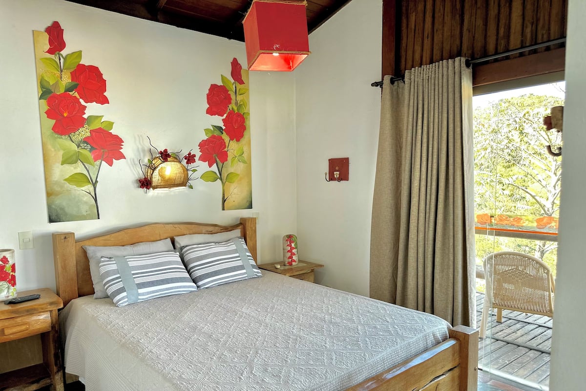 Superior-chalet, jokinäköala | Pimennysverhot, ilmainen Wi-Fi