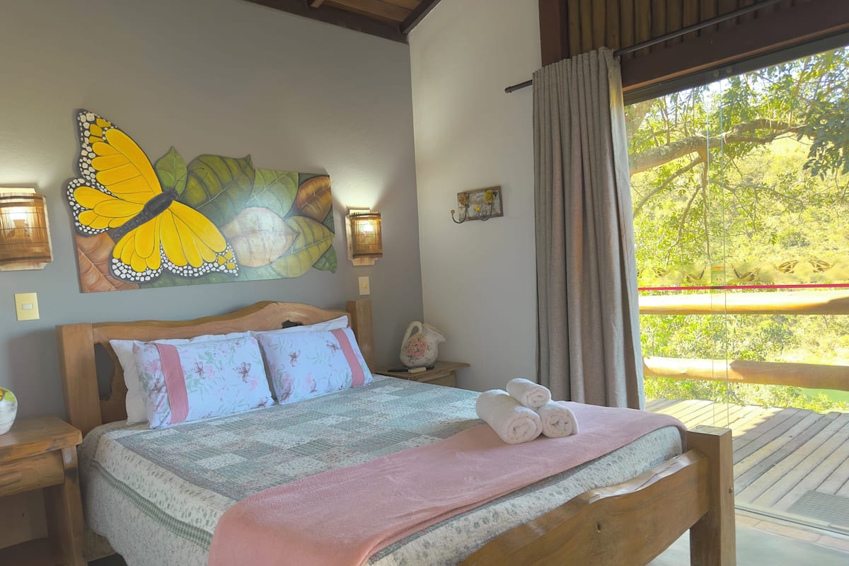 Standard-chalet, vuoristonäköala | Pimennysverhot, ilmainen Wi-Fi