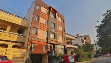 Front of property – evening/night