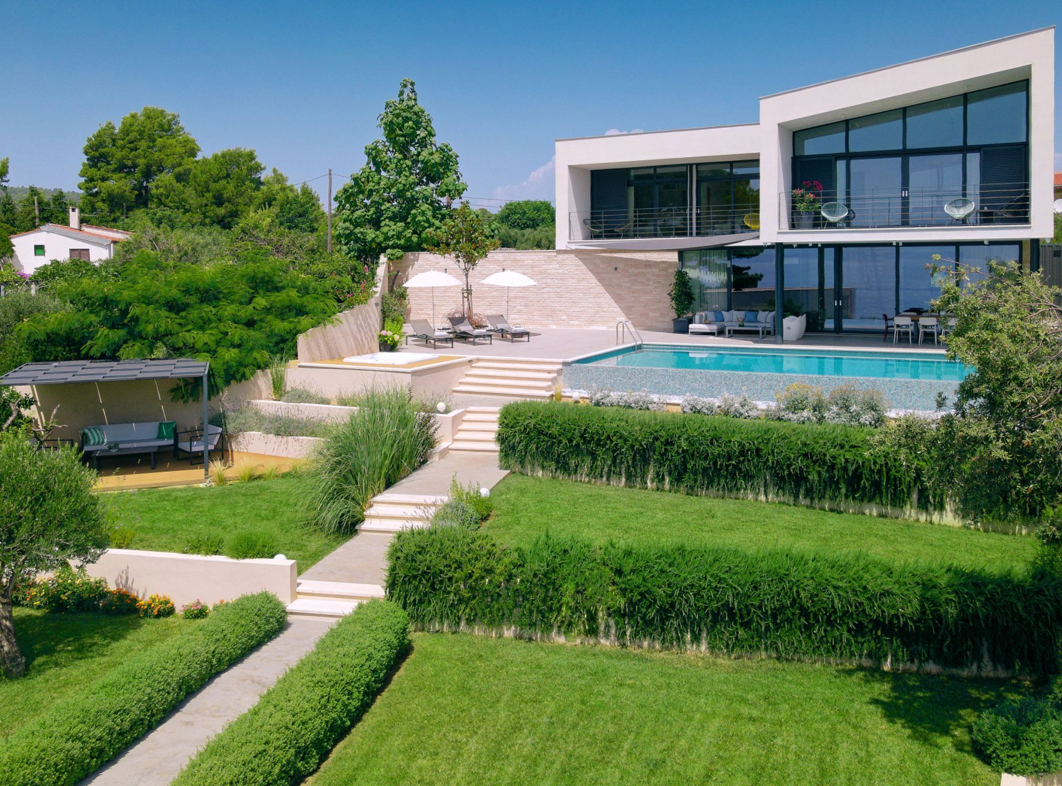 Maison (Four bedroom Vila with pool and hot t) | Extérieur