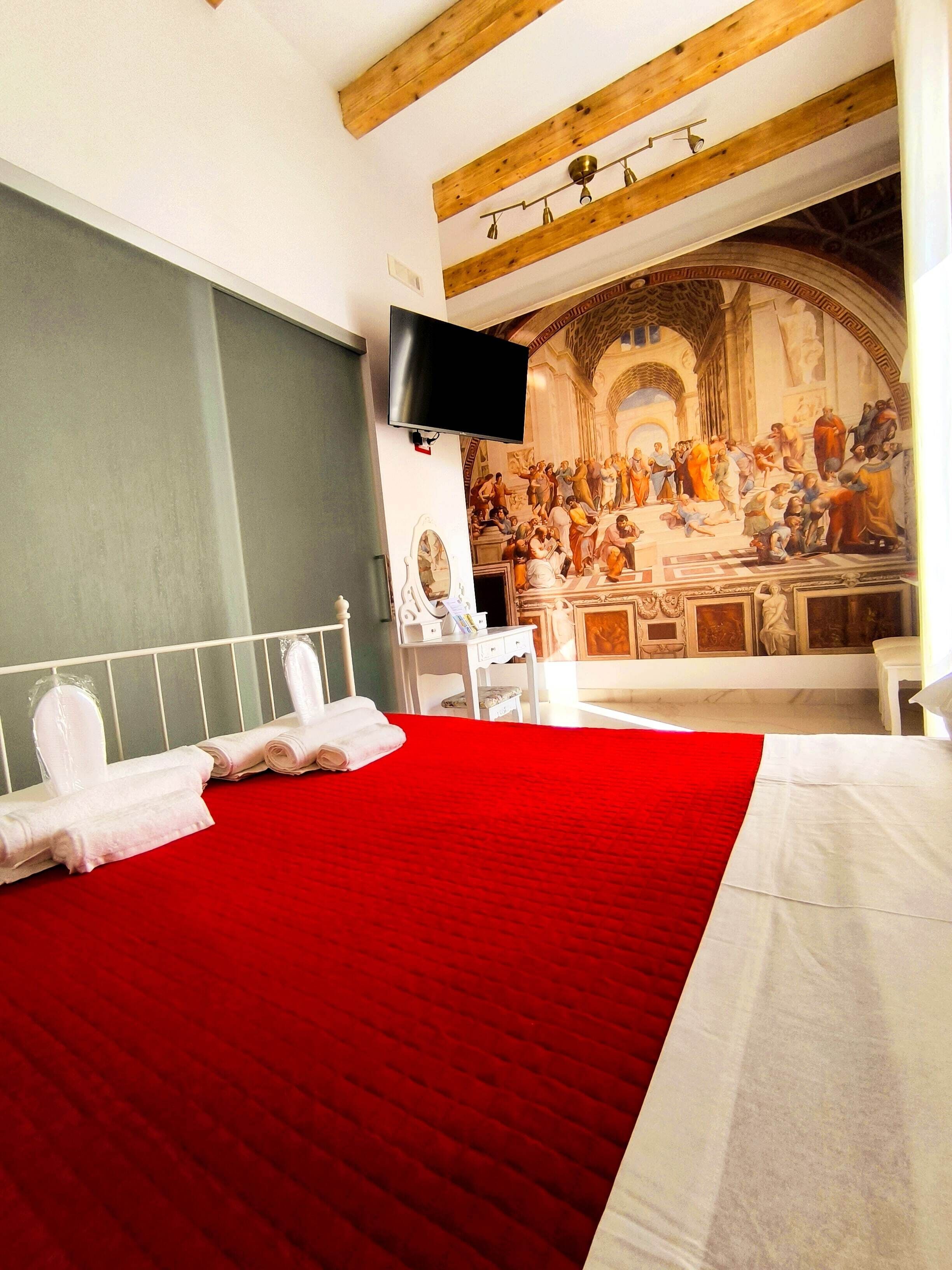 4 Schlafzimmer, Zimmersafe, Schreibtisch, Bügeleisen/Bügelbrett