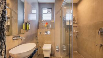 Toalettartikler (inkludert) og håndklær