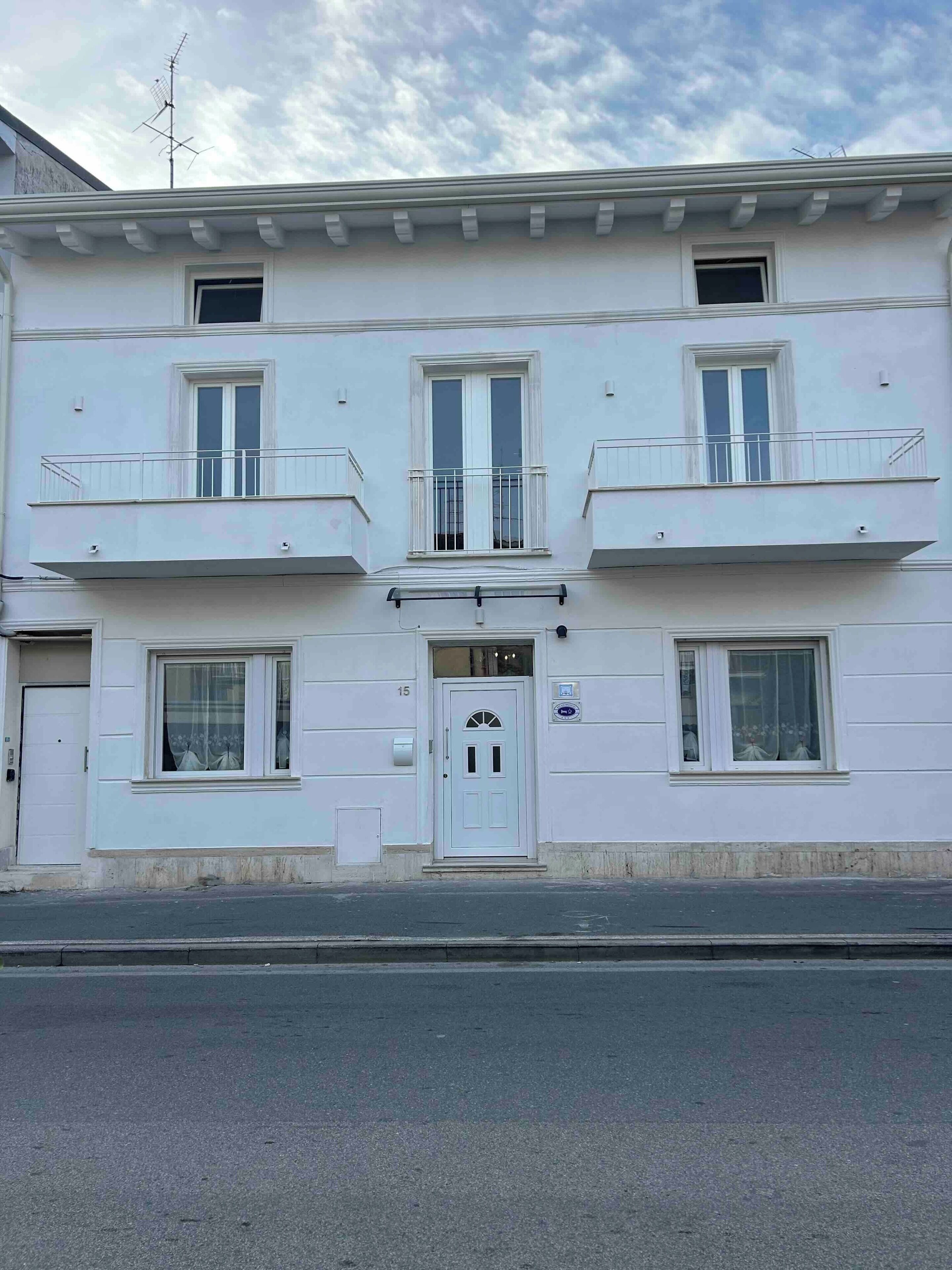 Fassade der Unterkunft