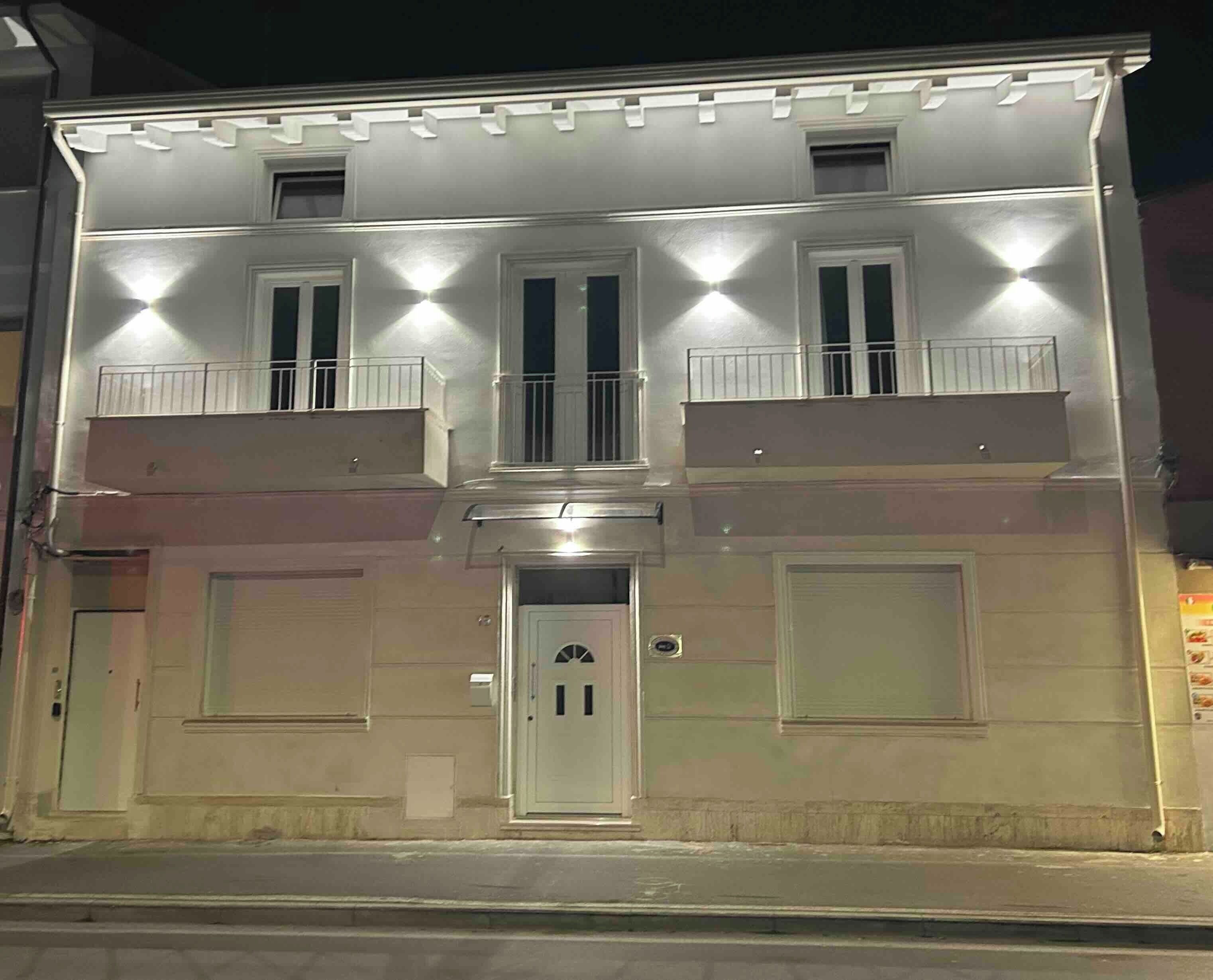 Fassade der Unterkunft