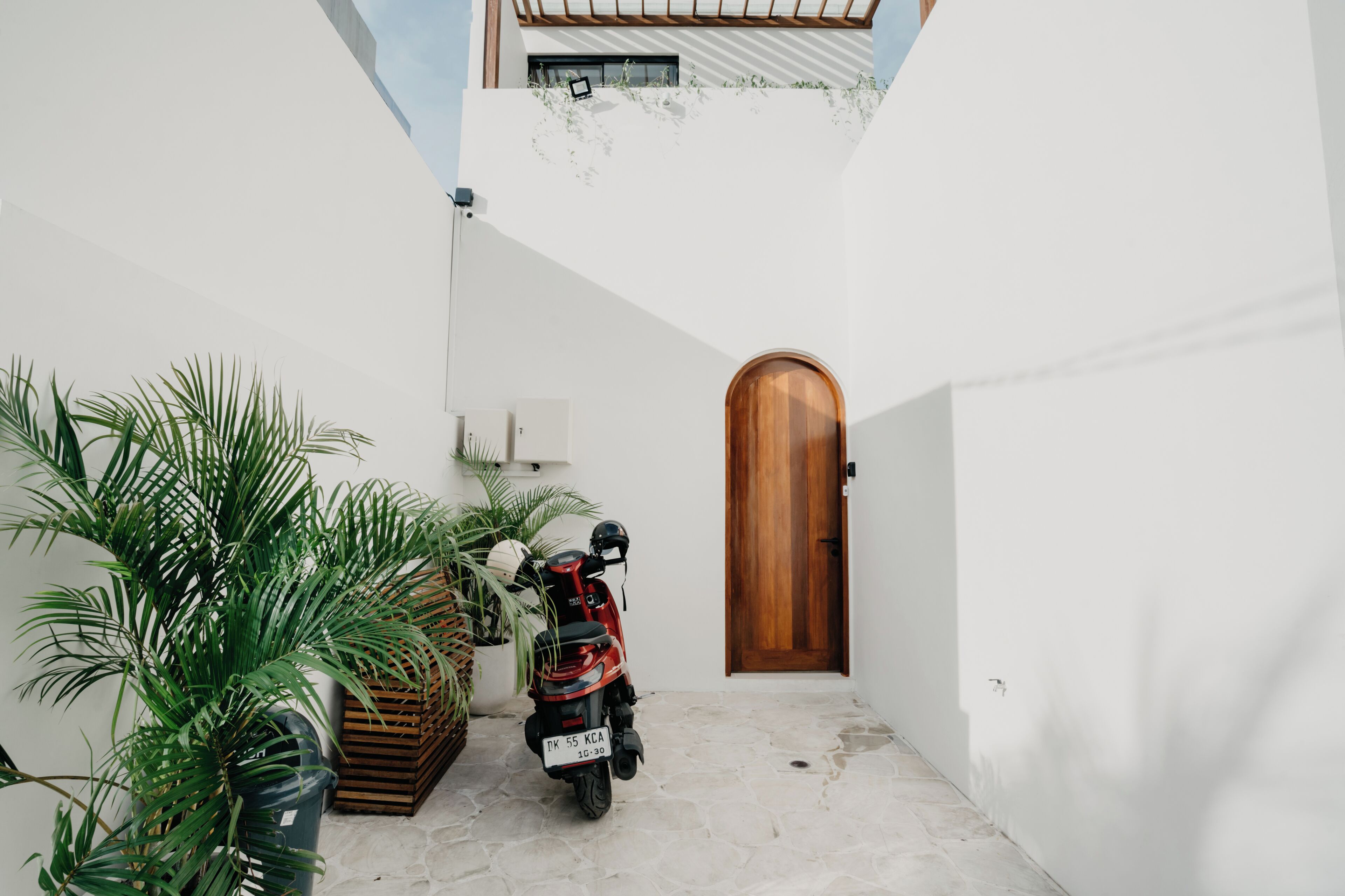 Overnattingsstedets uteområder