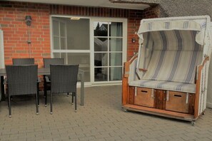 Outdoor dining - Refugium 54° Timmendorfer Strand (Timmendorfer Strand)
