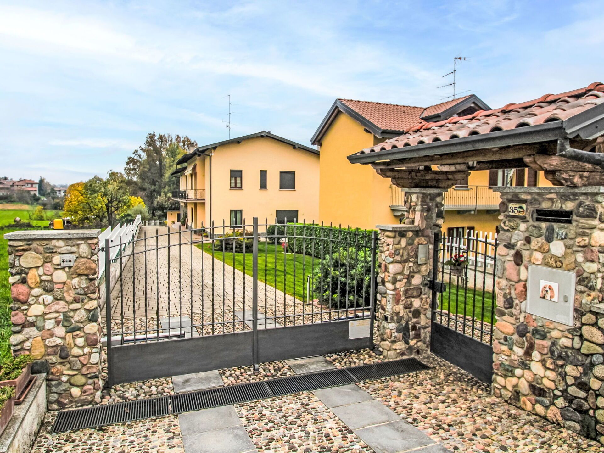 Enceinte de l’hébergement