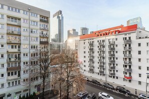 View from room - Lumina apartment for family in Warsaw (Warsaw)