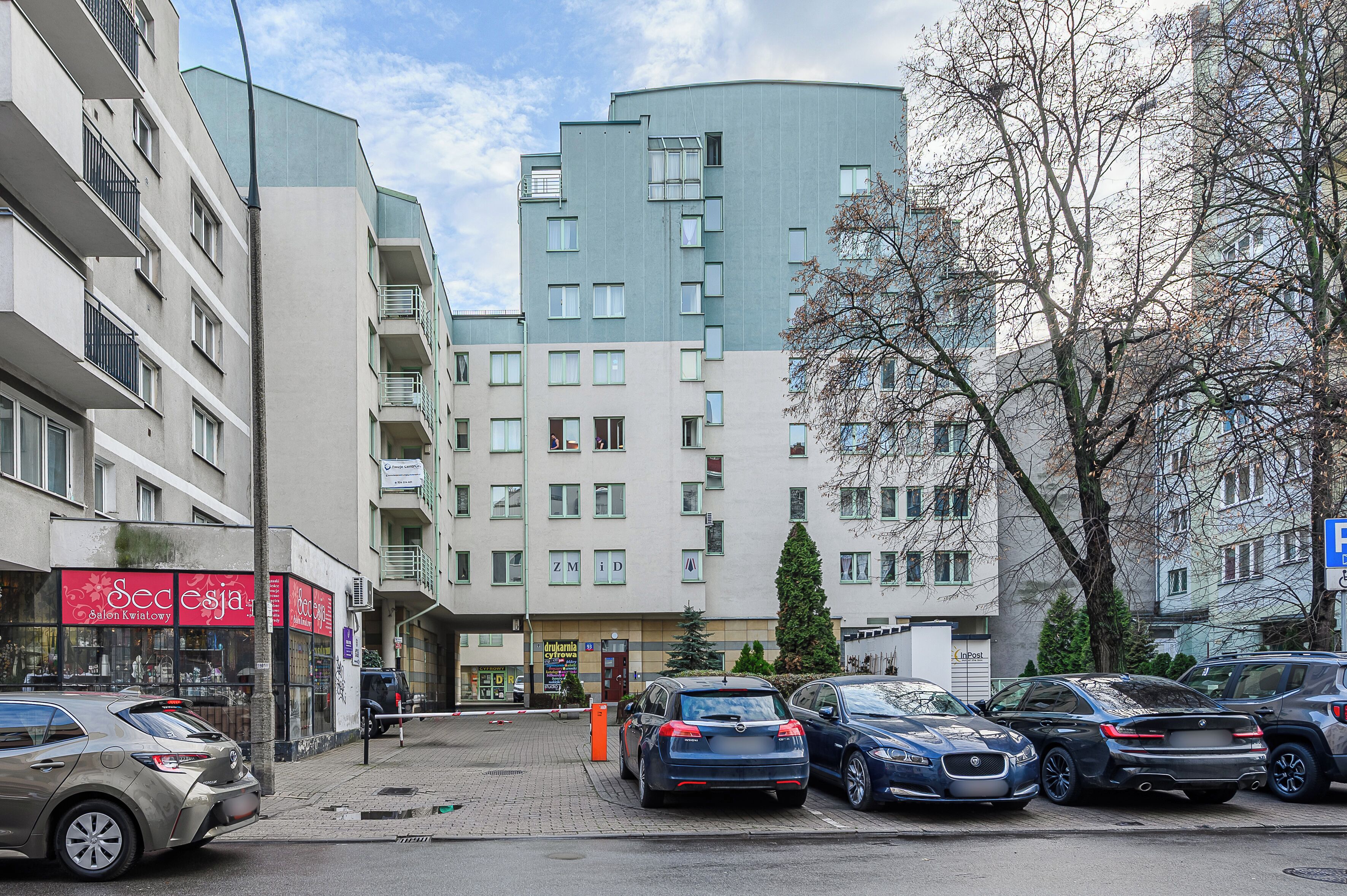 Fachada de la propiedad