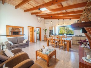 TV, fireplace - Son Mulet by Interhome (Llubí)